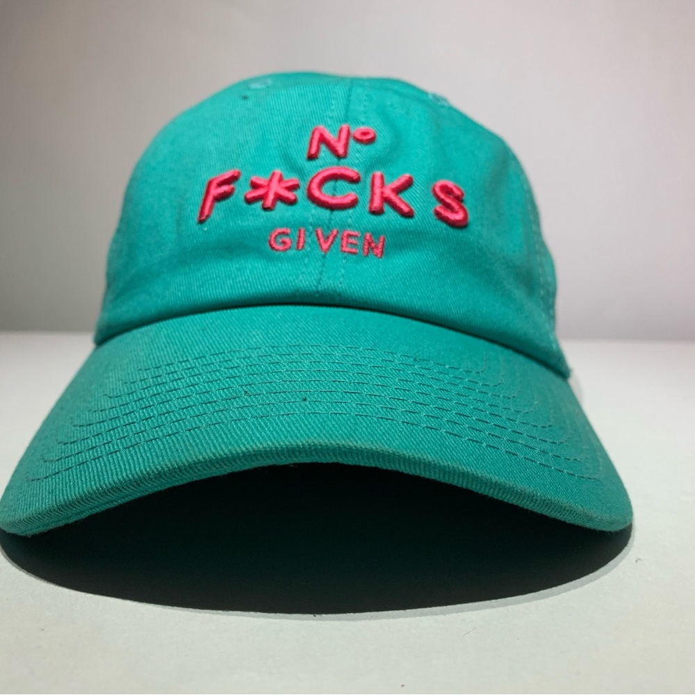 No F*CKS Given Logo By Field Grade Strapback Cap